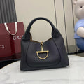 Bolso bandolera Softbit de piel negra