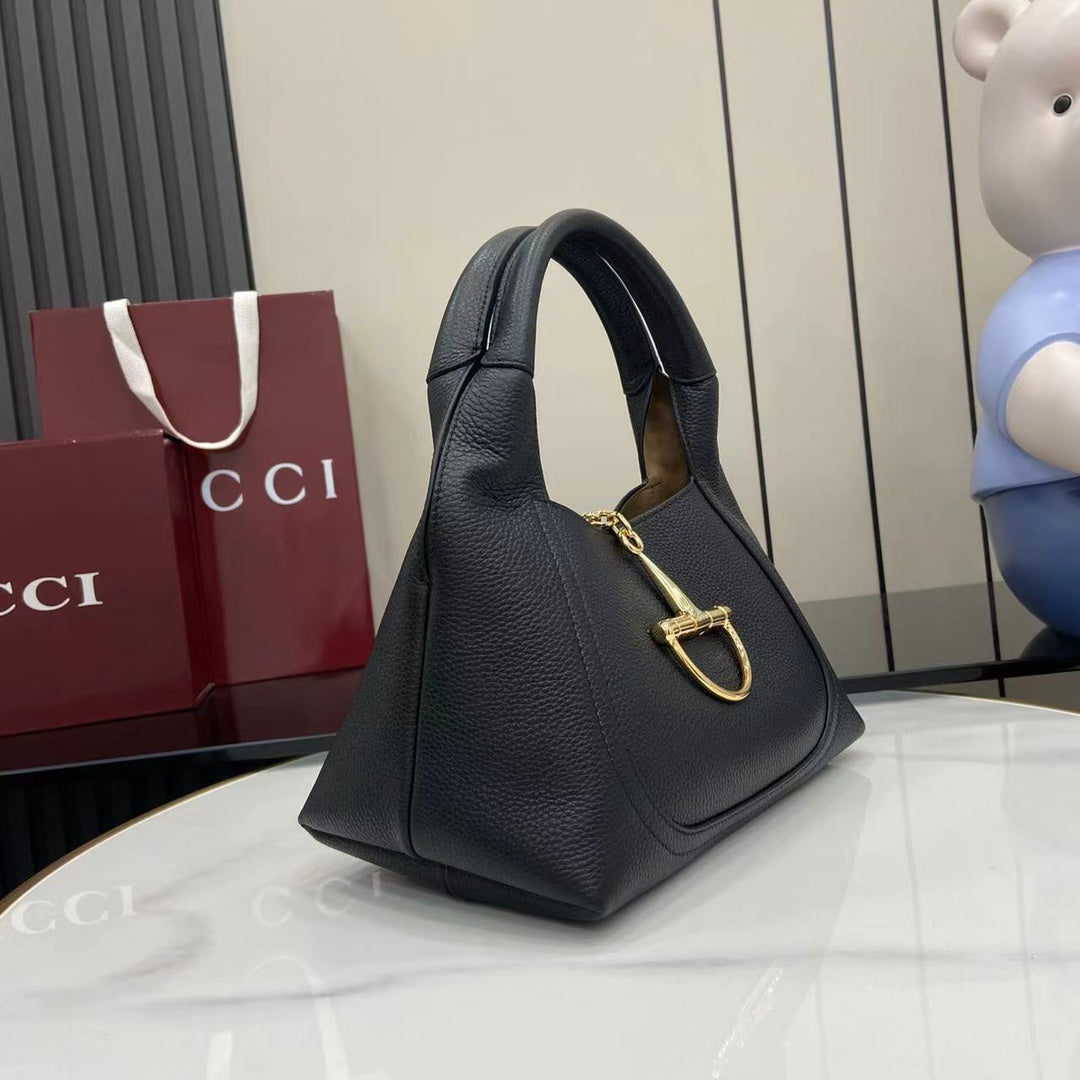 Bolso bandolera Softbit de piel negra