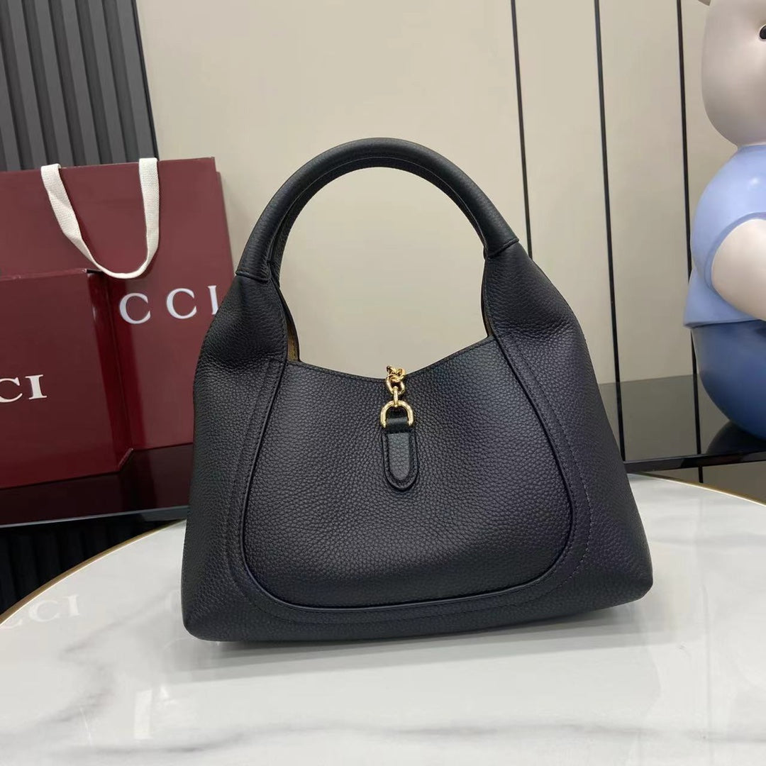 Bolso bandolera Softbit de piel negra
