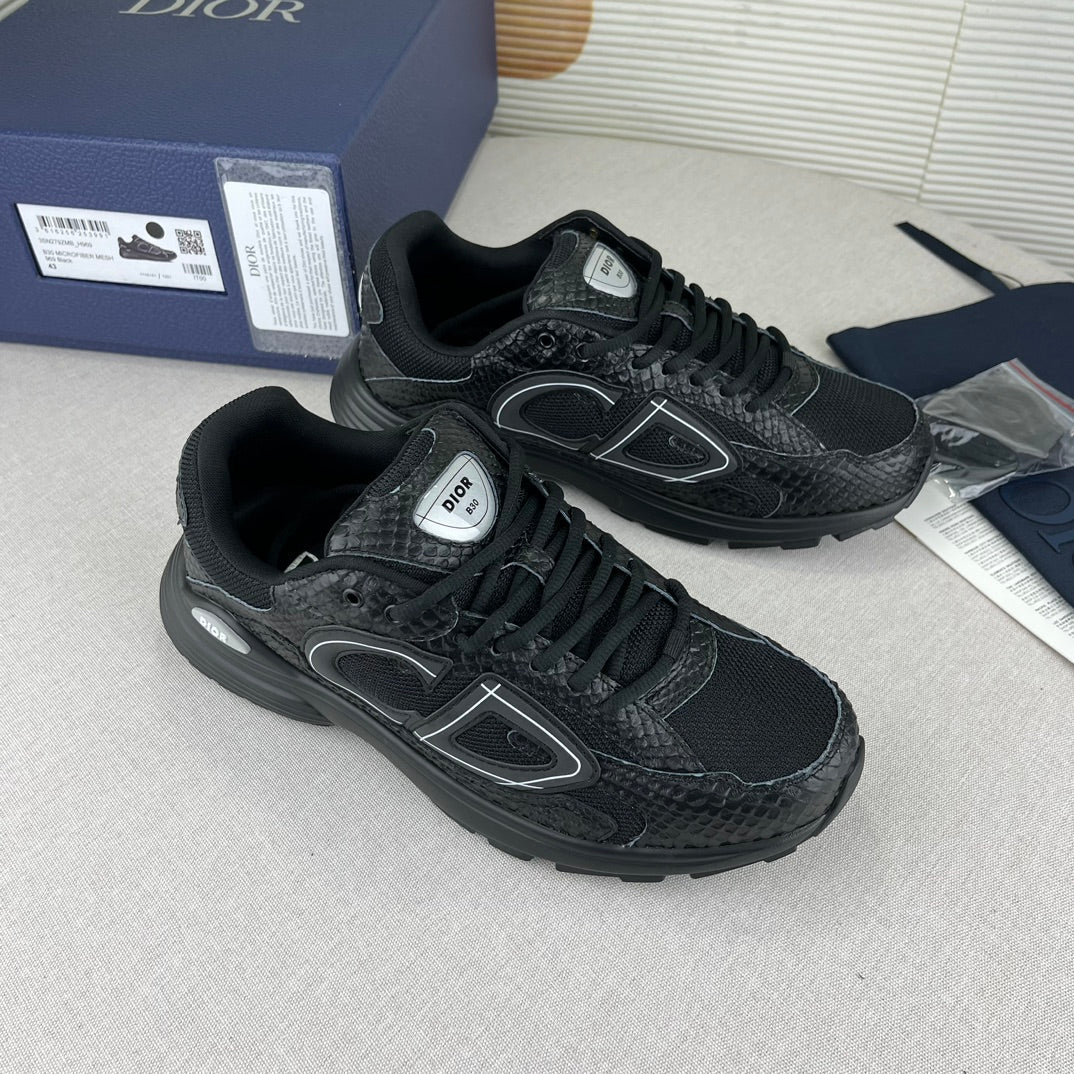 Zapatillas inspiradas en B30 con diseño de serpiente