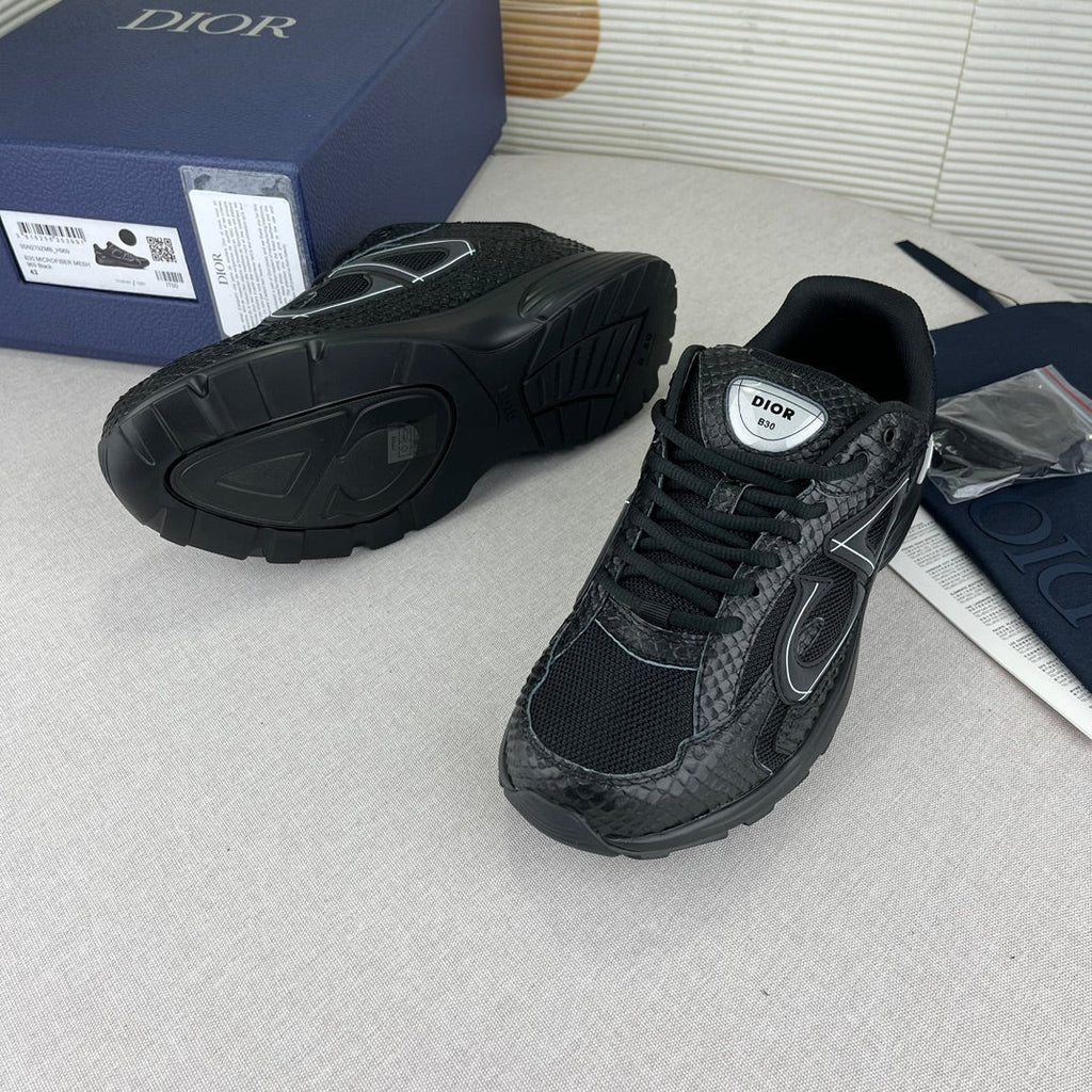 Zapatillas inspiradas en B30 con diseño de serpiente