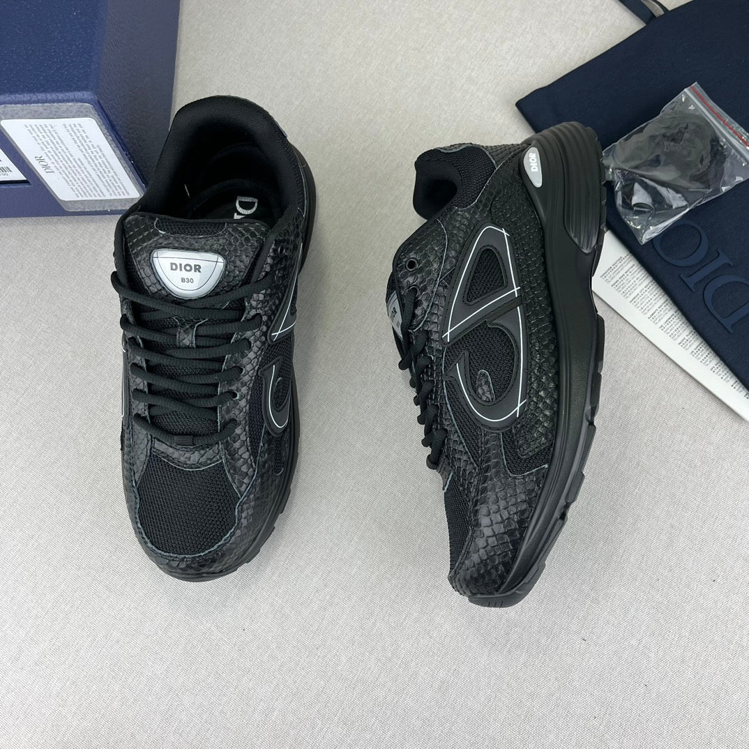 Zapatillas inspiradas en B30 con diseño de serpiente