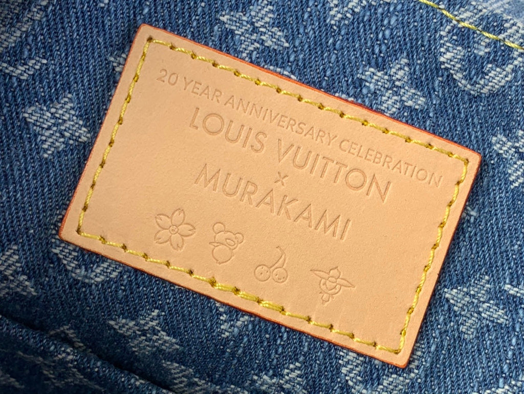 Mochila Monogram Denim Cereza