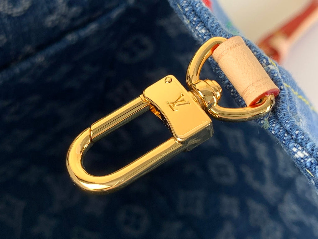 Mochila Monogram Denim Cereza