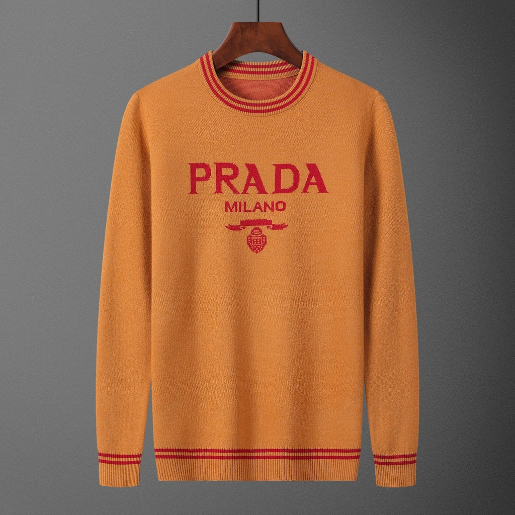 Suéter de punto modal – Naranja