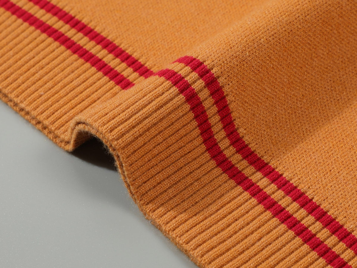 Suéter de punto modal – Naranja
