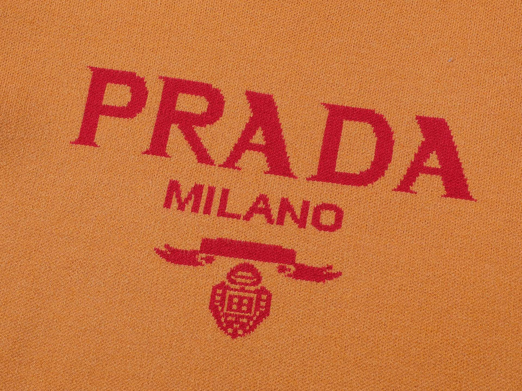 Suéter de punto modal – Naranja