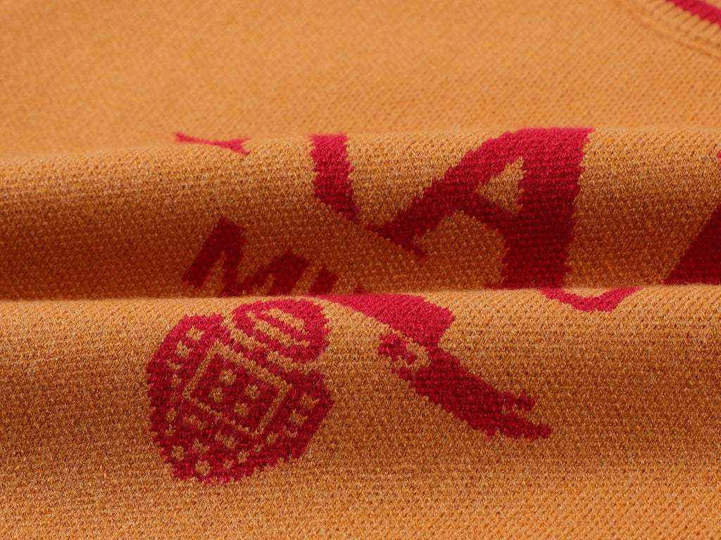Suéter de punto modal – Naranja