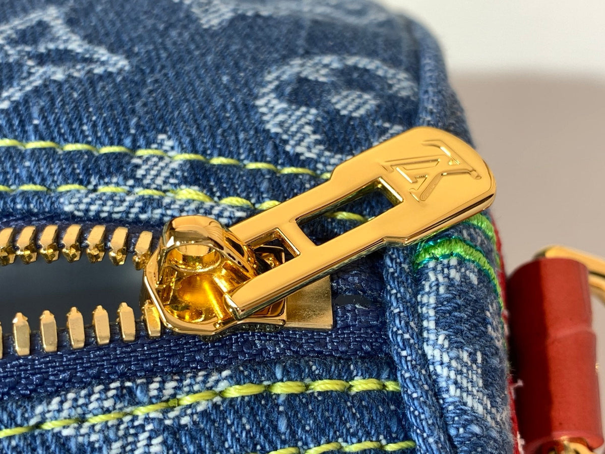 Monograma Denim Cereza