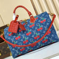 Monograma Denim Cereza