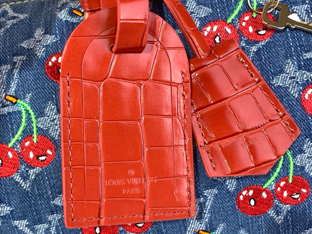 Monograma Denim Cereza