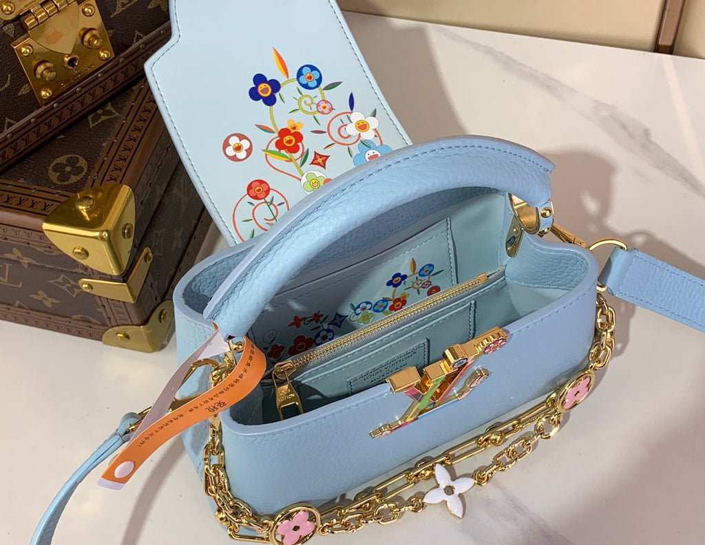 Capuchinas Este Oeste Mini Azul