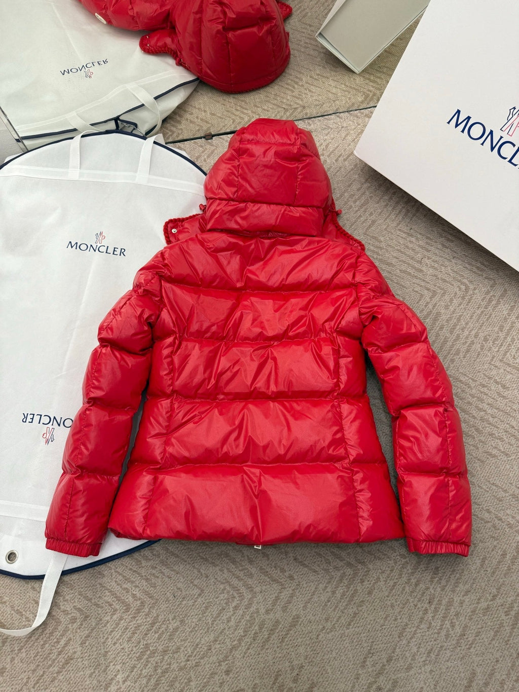 Chaqueta de plumas con capucha Glarein