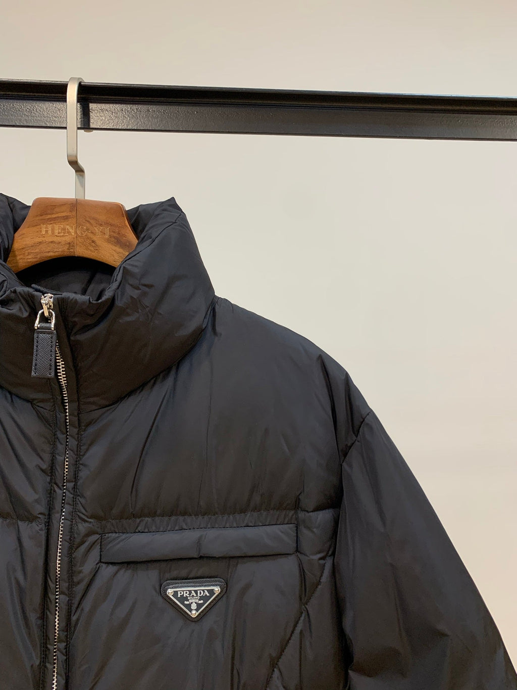 Chaqueta de plumón de ganso blanco