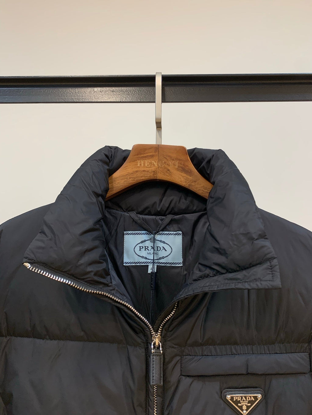 Chaqueta de plumón de ganso blanco