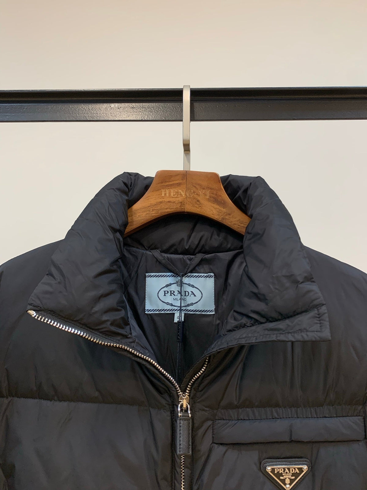 Chaqueta de plumón de ganso blanco