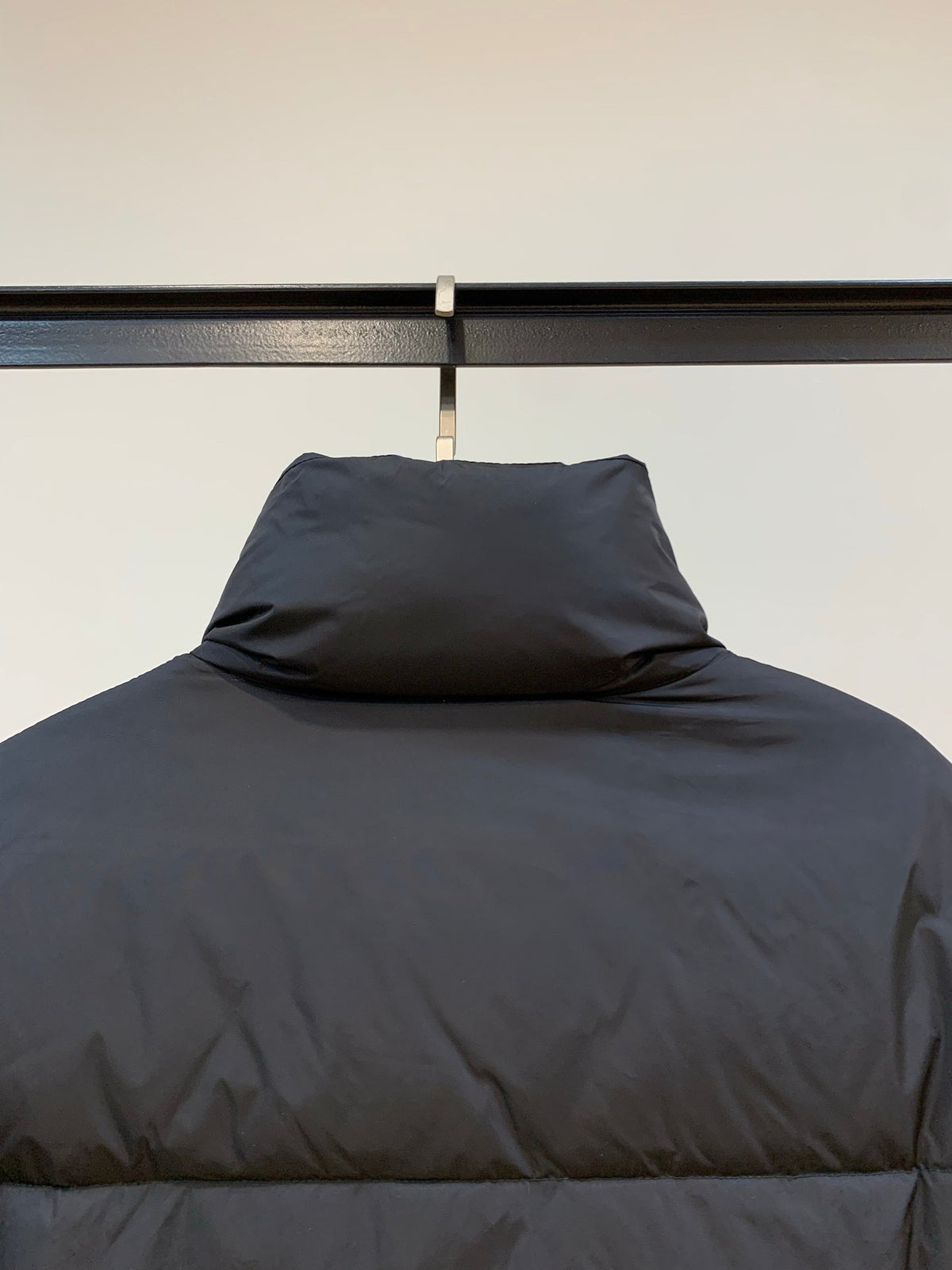 Chaqueta de plumón de ganso blanco