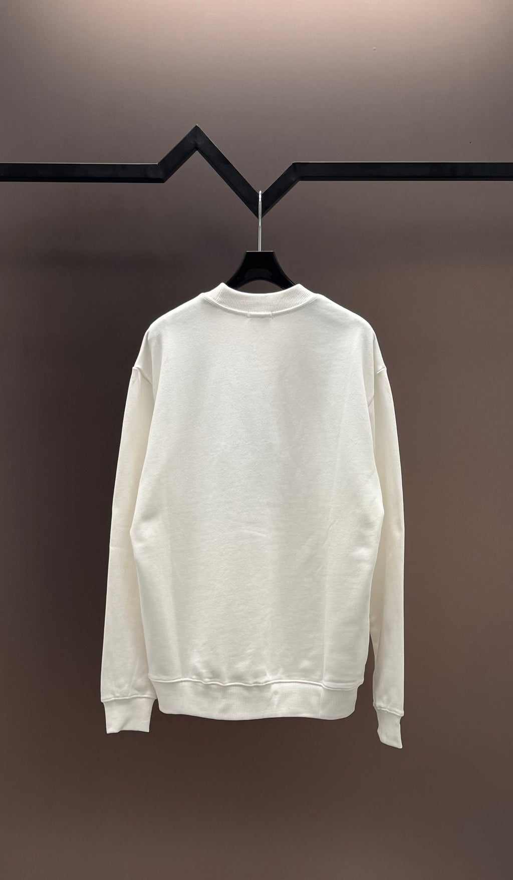 Sudadera con mosaico bordado