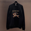 Sudadera con mosaico bordado