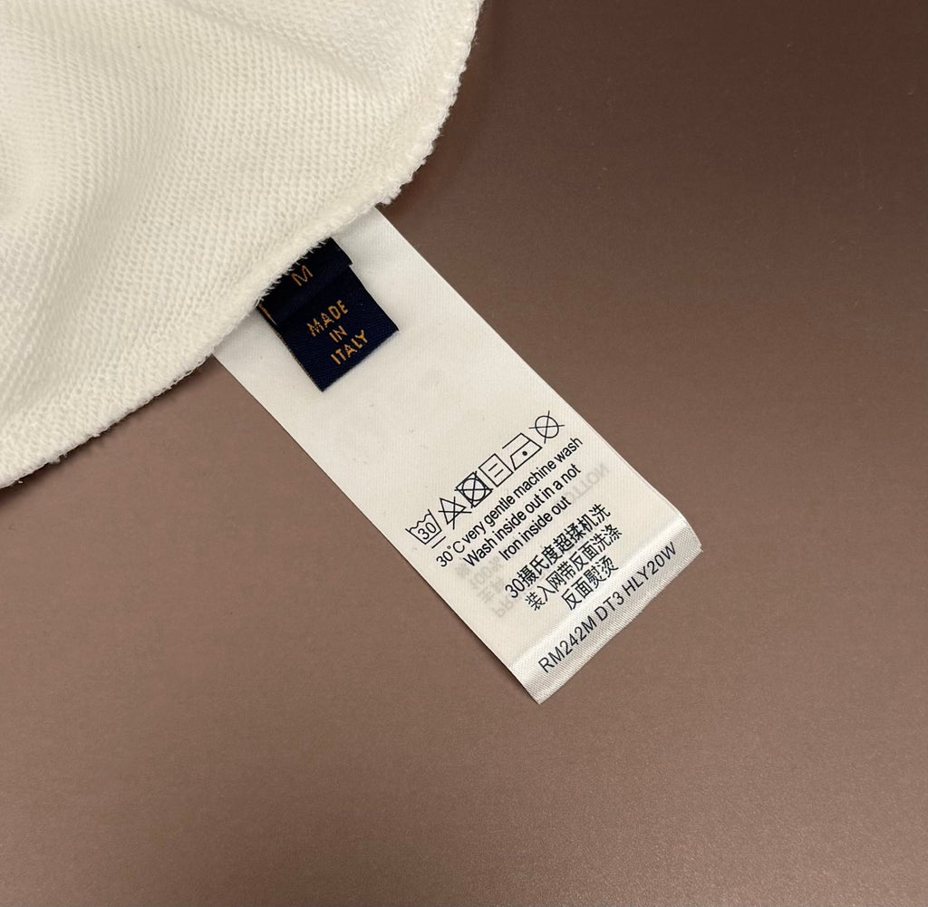 Sudadera clásica con espalda bordada