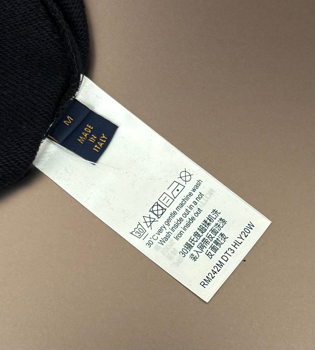 Sudadera clásica con espalda bordada