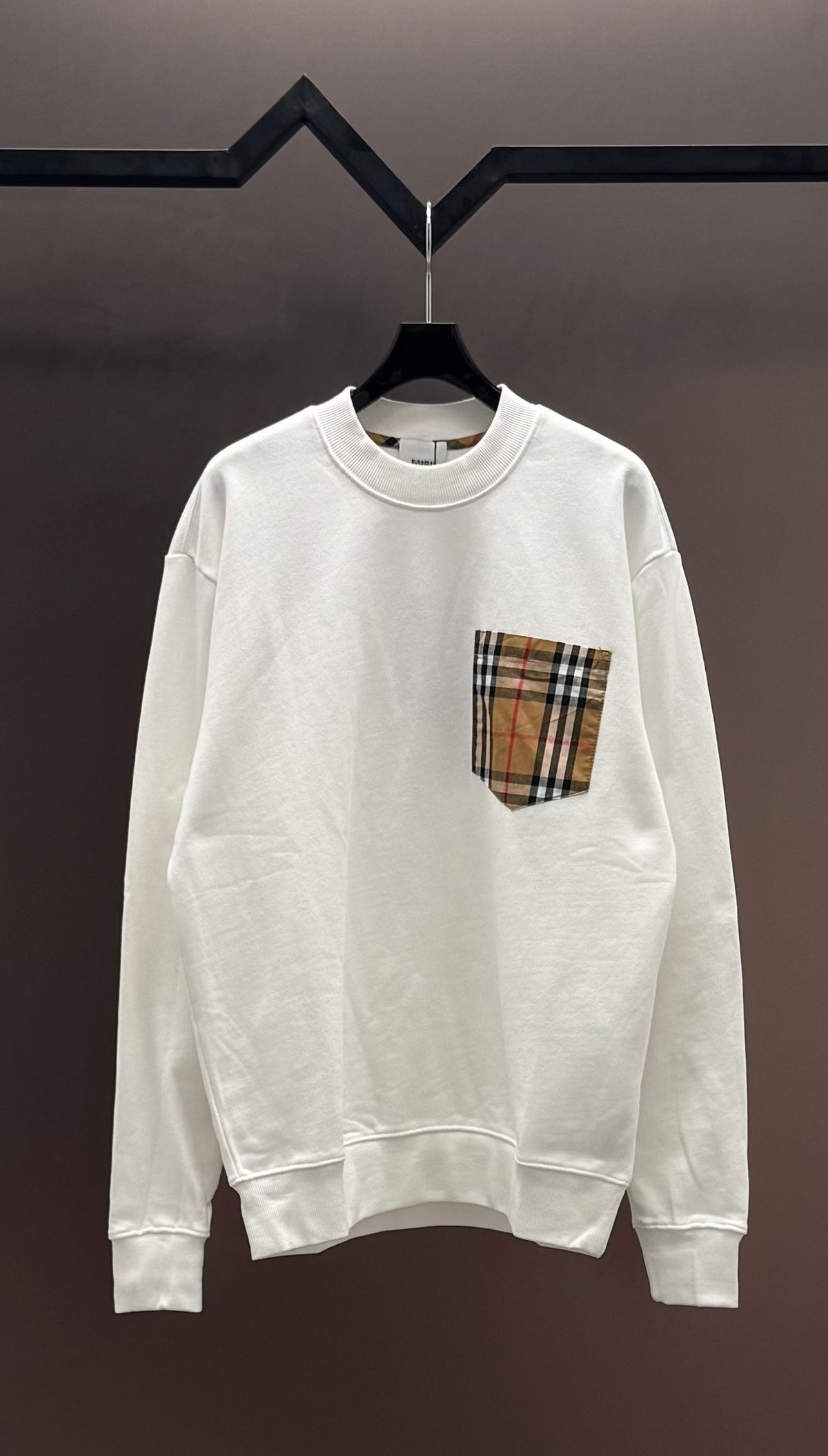 Sudadera clásica de cuello redondo
