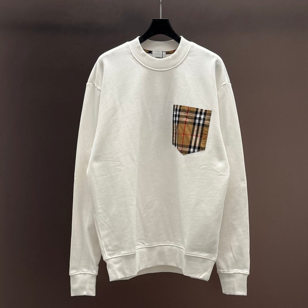 Sudadera clásica de cuello redondo