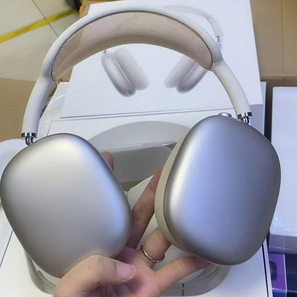 Auriculares inalámbricos supraaurales color beige