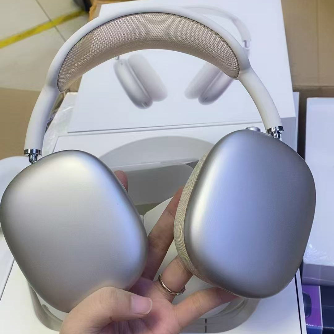 Auriculares inalámbricos supraaurales color beige