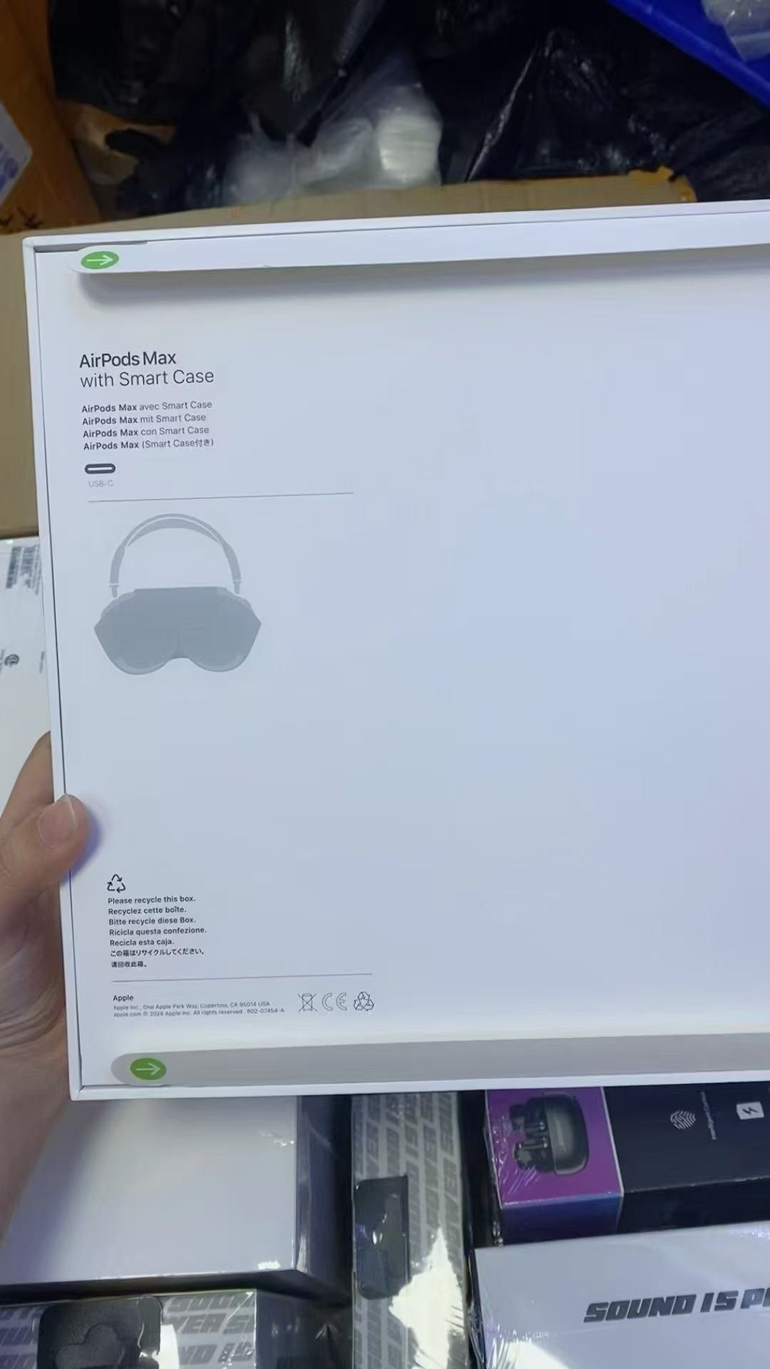 Auriculares inalámbricos supraaurales de la Marina