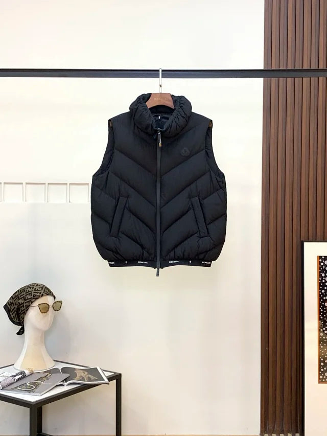 Chaleco de plumas Chevron