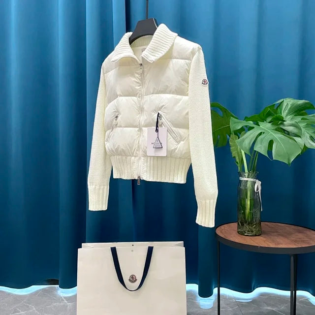 Chaqueta de plumón de lana