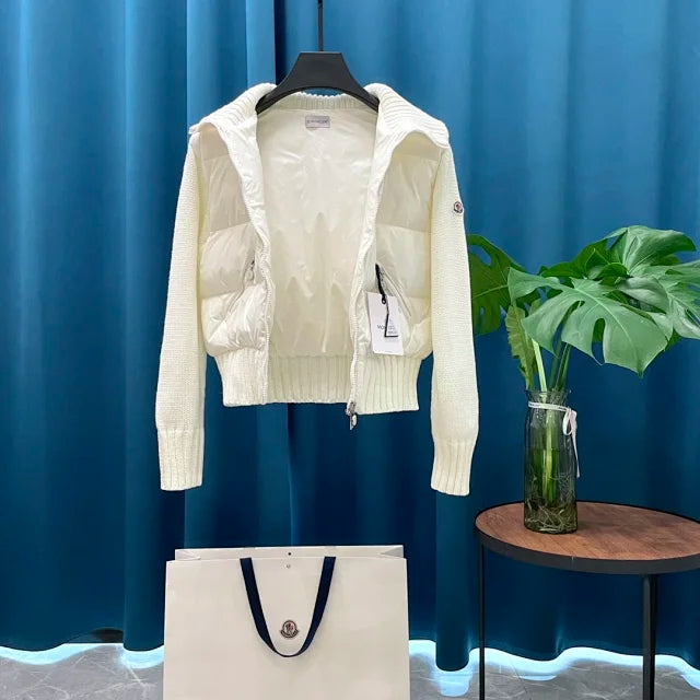 Chaqueta de plumón de lana