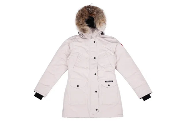 Parka larga de plumón